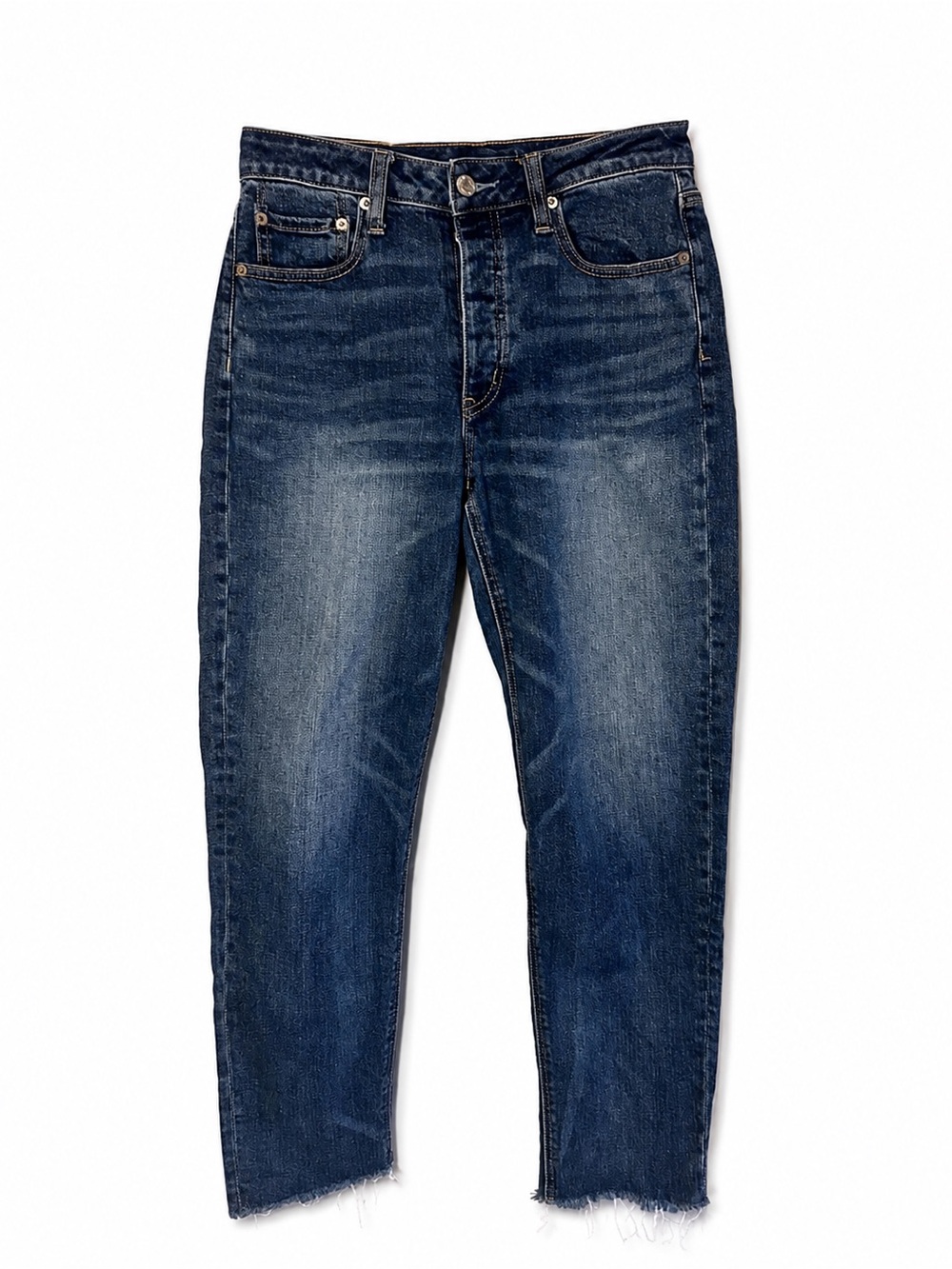 American Eagle Outfitters Vintage Hi-Rise Women’s Jeans Raw Hem Straight leg